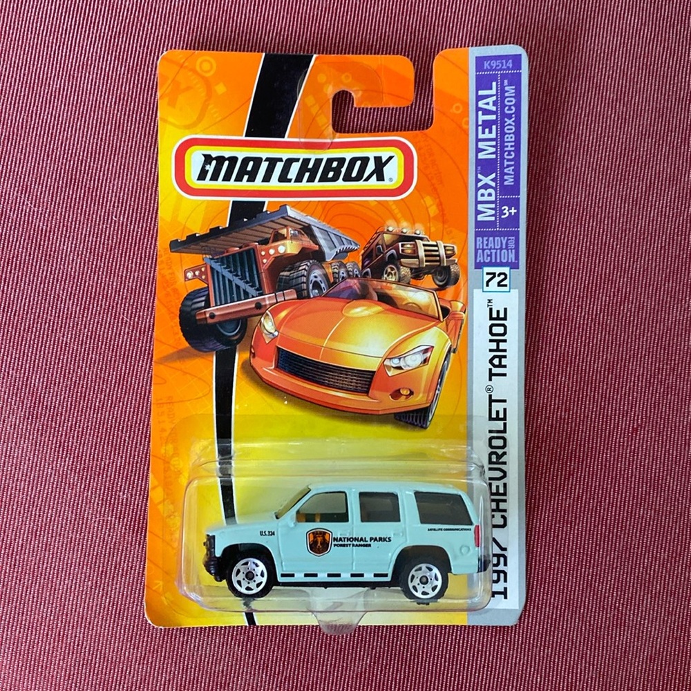 National Parks 1996 Chevrolet Tahoe Matchbox